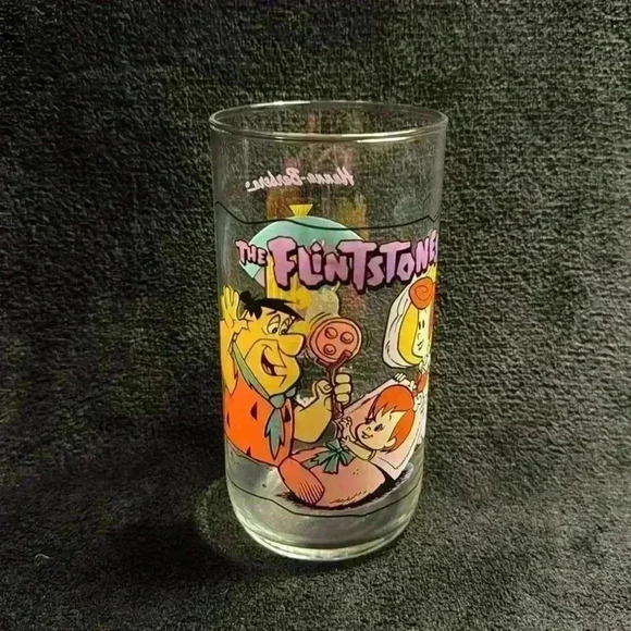 The Flintstones Vintage Drinking Glass “The Blessed Event” - Picture 5 of 5